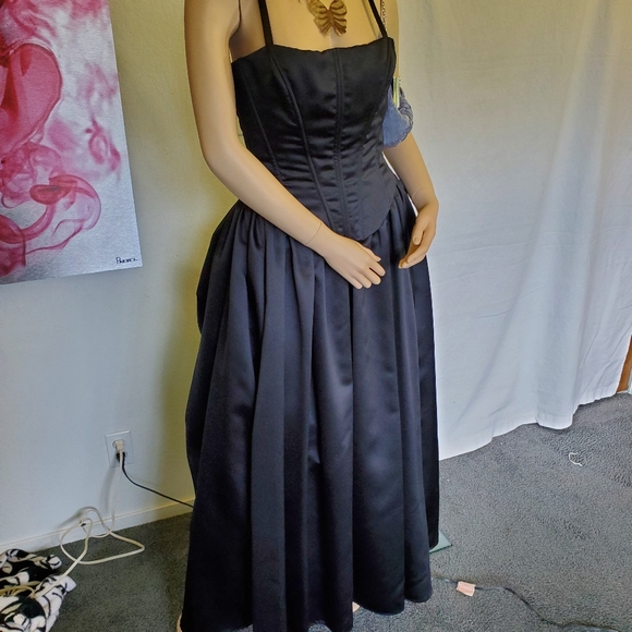 Vintage Jessica McClintock Prom Dress - Picture 3 of 11